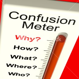 Confusion Meter Shows Indecision And Dilema
